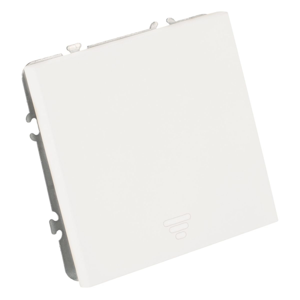 Выключатель 1-клавишный самовозвратный (механизм), Stekker, 250В, 10А Эмили, RSW10-5112-01, белый фарфор, soft touch 50324