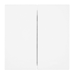 Выключатель 2-клавишный (механизм), Stekker, 250В, 10А Мия, RSW10-3104-01, белая магнолия 50429