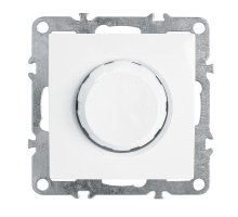 Выключатель диммирующий (механизм), Stekker, PSW10-9106-01, 250В, 650W Эрна, белый 39313