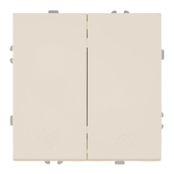 Выключатель 2-кл.самовозвр. (механизм), Stekker, 250В, 10А Эмили, RSW10-5113-08, кашемир, soft touch 50365