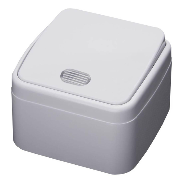 Выключатель одноклавишный Stekker Basic с подсветкой PSW103120 39029