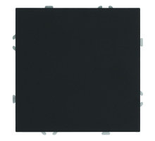 Переключатель 1-клавишный (механизм), СЗК, Stekker, 250В, 10A Эмили, RSW10-5105-05ZK, черный уголь, soft touch 50248