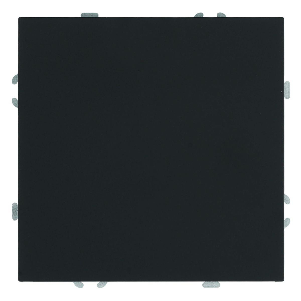 Переключатель 1-клавишный (механизм), СЗК, Stekker, 250В, 10A Эмили, RSW10-5105-05ZK, черный уголь, soft touch 50248