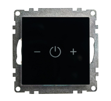 Выключатель диммирующий сенсорный (механизм) Stekker Катрин черный GLS00-7206-05 50277