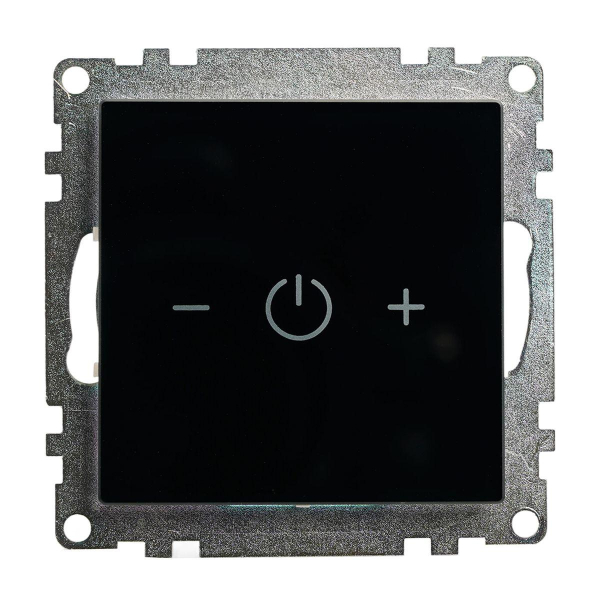 Выключатель диммирующий сенсорный (механизм) Stekker Катрин черный GLS00-7206-05 50277