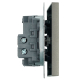 Переключатель 1-клавишный (механизм), Stekker, 250В, 10A Эмили, RSW10-5105-09, антрацит, soft touch 49919
