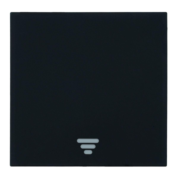 Выключатель 1-клавишный самовозвратный (механизм), Stekker, 250В, 10А Мия, RSW10-3112-05, черный бархат 50574