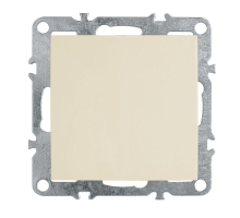 Выключатель 1-клавишный (механизм), Stekker, PSW10-9103-02, 250В, 10А Эрна, слоновая кость 39322