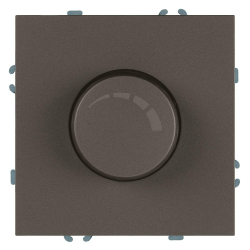 Выключатель диммирующий (механизм), Stekker, 250В, 500W Эмили, RSW10-5106-09, антрацит, soft touch 49920