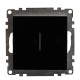 Выключатель 1-клавишный сенсорный (механизм) Stekker Катрин черный GLS2-7203-05 50272