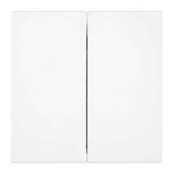 Переключатель 2-клавишный (механизм), Stekker, 250В, 10А Мия, RSW10-3107-01, белая магнолия 50434