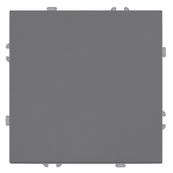 Переключатель 1-клавишный (механизм), СЗК, Stekker, 250В, 10A Эмили, RSW10-5105-10ZK, платиново-серый, soft touch 50240