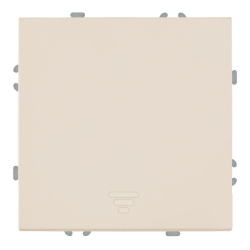 Выключатель 1-клавишный самовозвратный (механизм), Stekker, 250В, 10А Эмили, RSW10-5112-08, кашемир, soft touch 50364