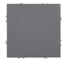 Выключатель 1-клавишный (механизм), СЗК, Stekker, 250В, 10А Эмили, RSW10-5103-10ZK, платиново-серый, soft touch 50238