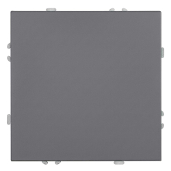 Выключатель 1-клавишный (механизм), СЗК, Stekker, 250В, 10А Эмили, RSW10-5103-10ZK, платиново-серый, soft touch 50238