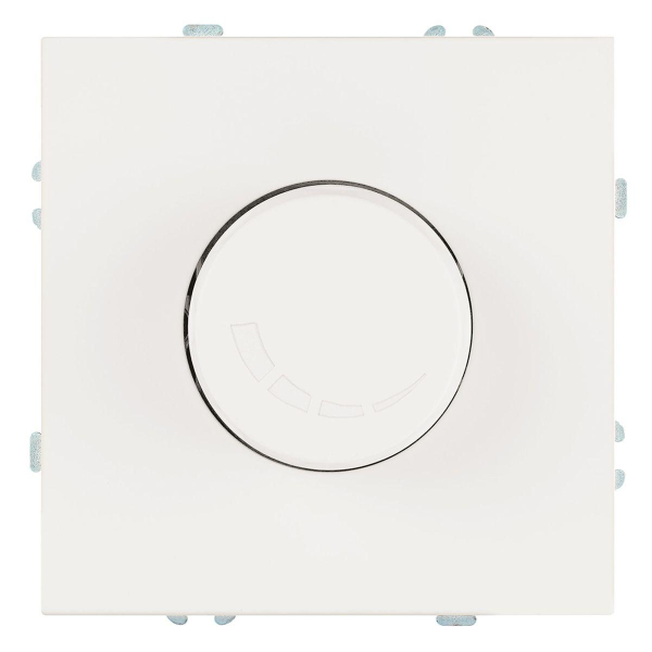 Выключатель диммирующий (механизм), Stekker, 250В, 500W Эмили, RSW10-5106-01, белый фарфор, soft touch 49868