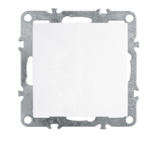 Выключатель 1-клавишный (механизм), Stekker, PSW10-9103-01, 250В, 10А Эрна, белый 39311