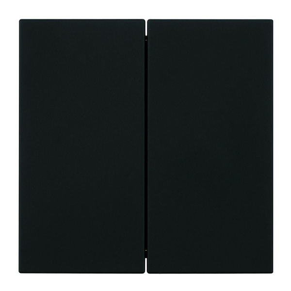 Выключатель 2-клавишный (механизм), Stekker, 250В, 10А Мия, RSW10-3104-05, черный бархат 50443