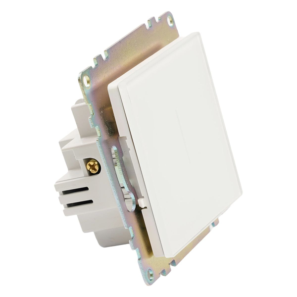 Выключатель 1-клавишный сенсорный (механизм) Stekker Катрин белый GLS2-7203-01 50274