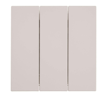 Выключатель 3-клавишный (механизм), Stekker, 250В, 10А Мия, RSW10-3108-08, пудровый жемчуг 50474