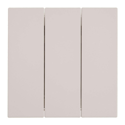 Выключатель 3-клавишный (механизм), Stekker, 250В, 10А Мия, RSW10-3108-08, пудровый жемчуг 50474