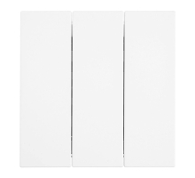 Выключатель 3-клавишный (механизм), Stekker, 250В, 10А Мия, RSW10-3108-01, белая магнолия 50430