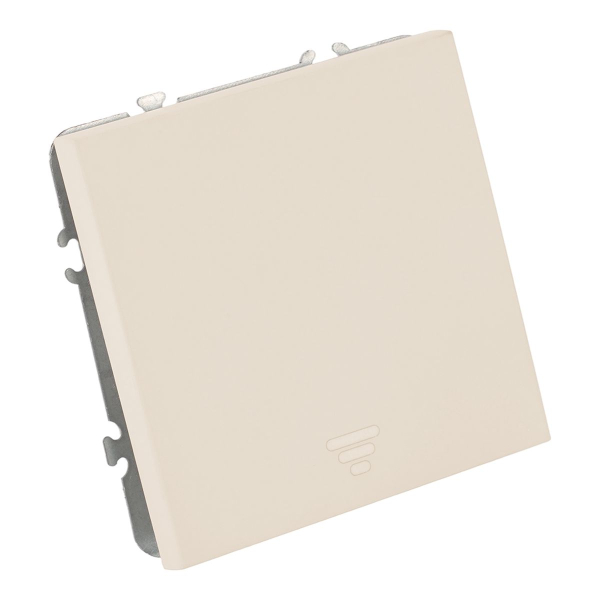 Выключатель 1-клавишный самовозвратный (механизм), Stekker, 250В, 10А Эмили, RSW10-5112-08, кашемир, soft touch 50364