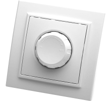 Выключатель диммирующий, Stekker, PSW10-9006-01, 250В, 650W Эрна, белый 39046