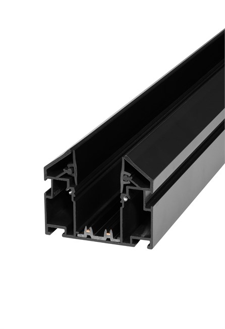 Магнитный шинопровод 3м под натяжной потолок IZILED 220V IZ220-3000 черный IZ220-3000BK