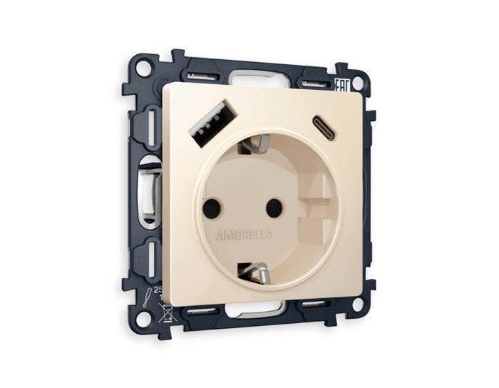 Розетка Ambrella Volt MA330010 MA330010