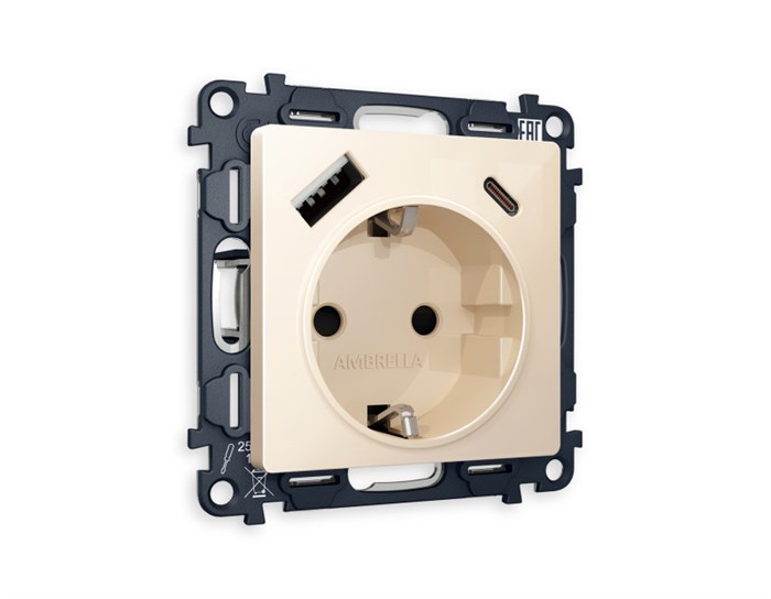 Розетка Ambrella Volt MA310010 MA310010