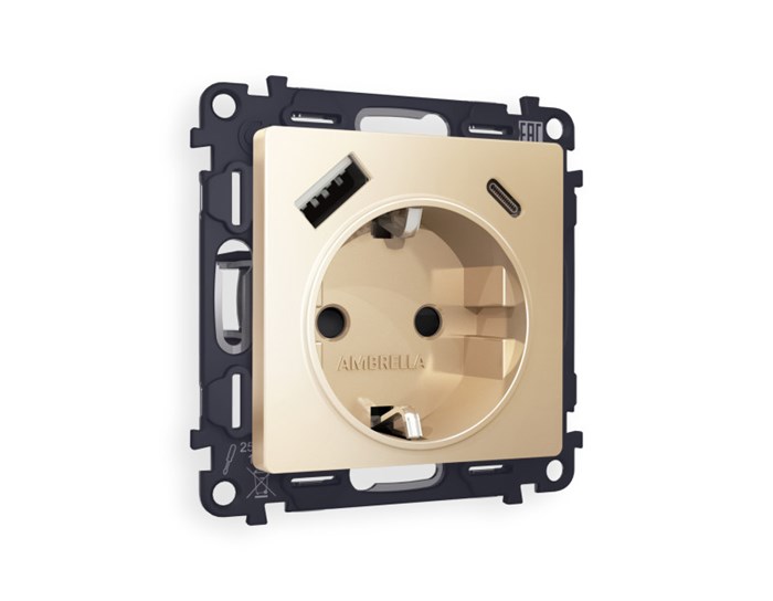 Розетка Ambrella Volt MA610010 MA610010