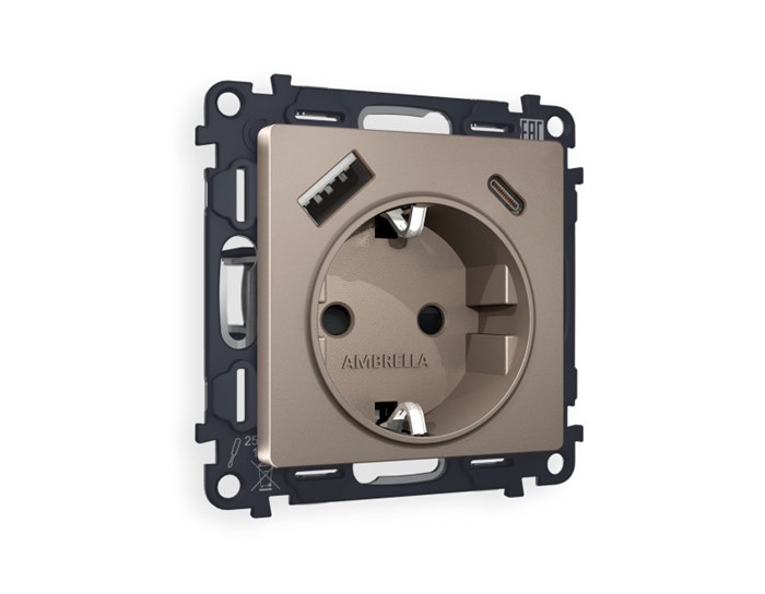 Розетка Ambrella Volt MA640010 MA640010