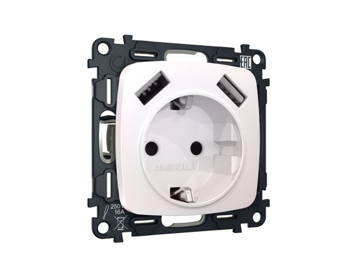 Розетка Ambrella Volt MO209010 MO209010
