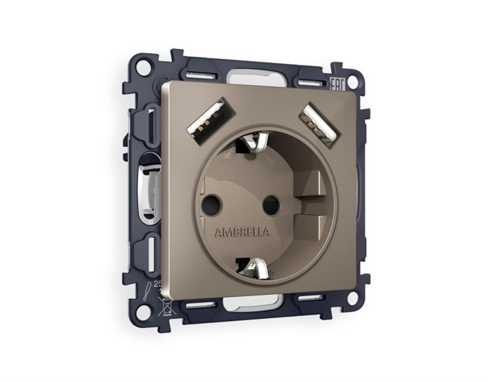 Розетка Ambrella Volt MA639010 MA639010