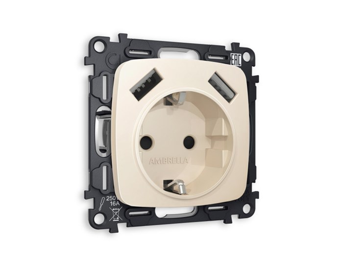 Розетка Ambrella Volt MO329010 MO329010