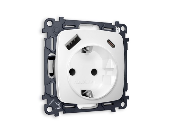 Розетка Ambrella Volt MO130010 MO130010