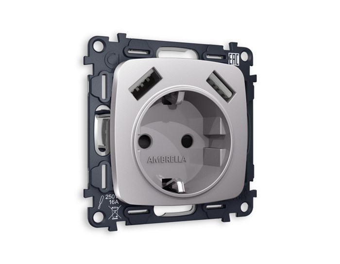 Розетка Ambrella Volt MO509010 MO509010