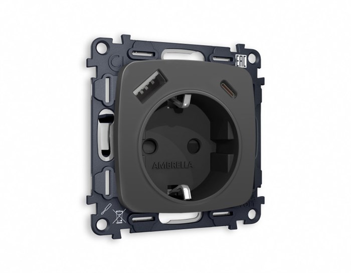 Розетка Ambrella Volt MO910010 MO910010
