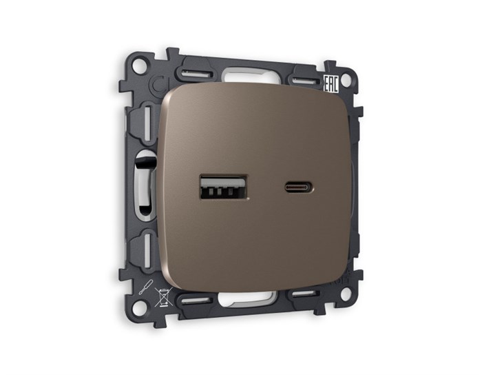 Розетка Ambrella Volt MO641010 MO641010