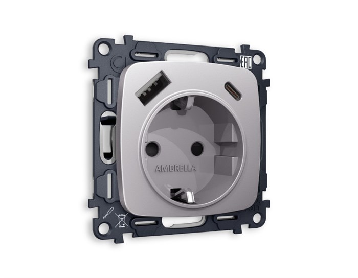 Розетка Ambrella Volt MO510010 MO510010