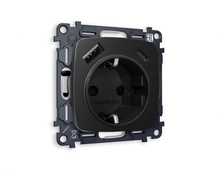 Розетка Ambrella Volt MO810010 MO810010