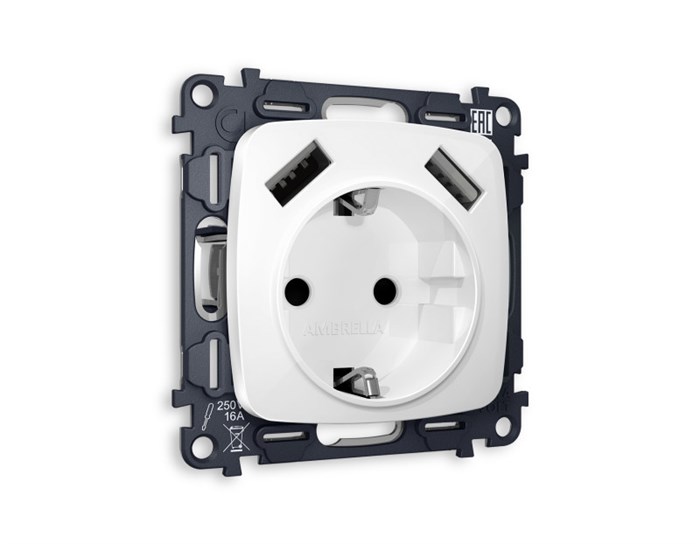 Розетка Ambrella Volt MO109010 MO109010