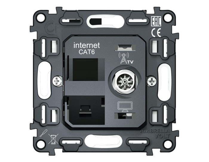 Розетка Ambrella Volt VM195 VM195