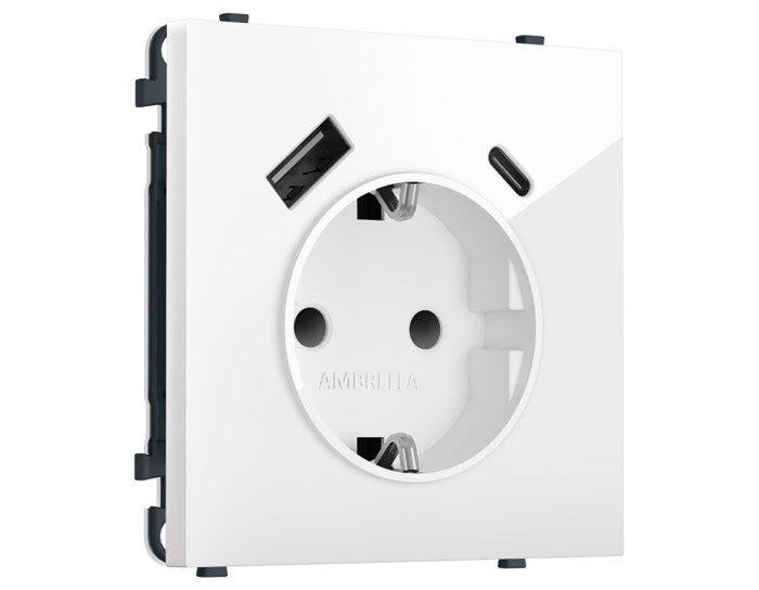 Розетка Ambrella Volt MS110010 MS110010