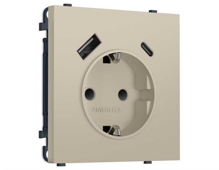 Розетка Ambrella Volt MS350010 MS350010