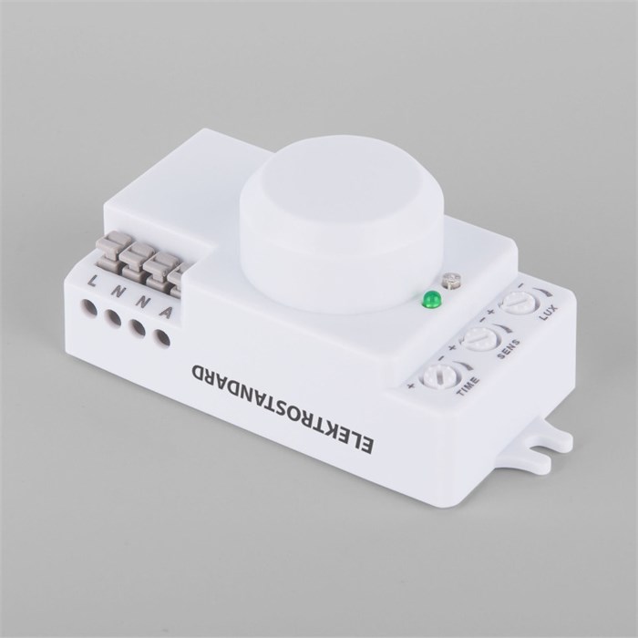 Датчик движения Elektrostandard SNS-M-13 MCW 1200W R10m Белый SNS-M-13 MCW 1200W R10m Белый
