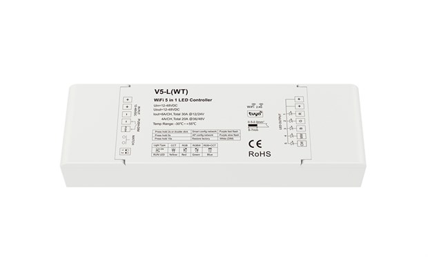 Универсальный 5 in 1  WIFI & Rf контроллер V5-L ( WT ) Tuya Smart V5-L ( WT )