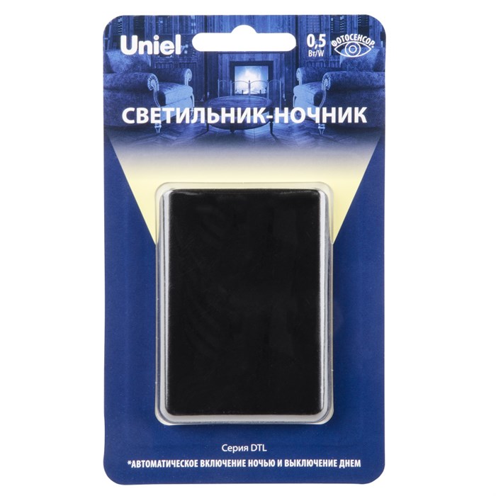 Ночник  DTL-320 Прямоугольник/Black/Sensor 292365