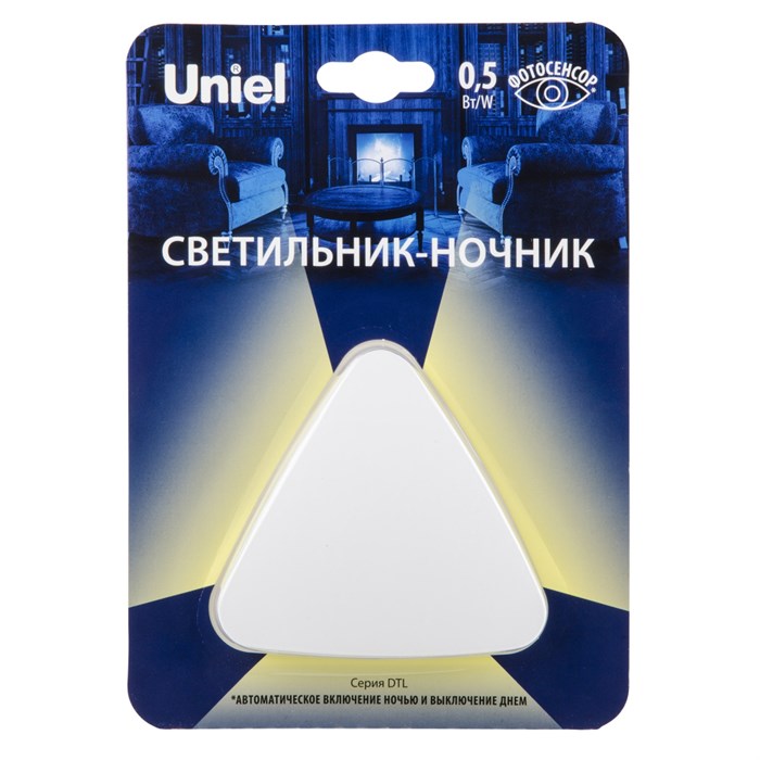 Ночник  DTL-320 Треугольник/White/Sensor 292367